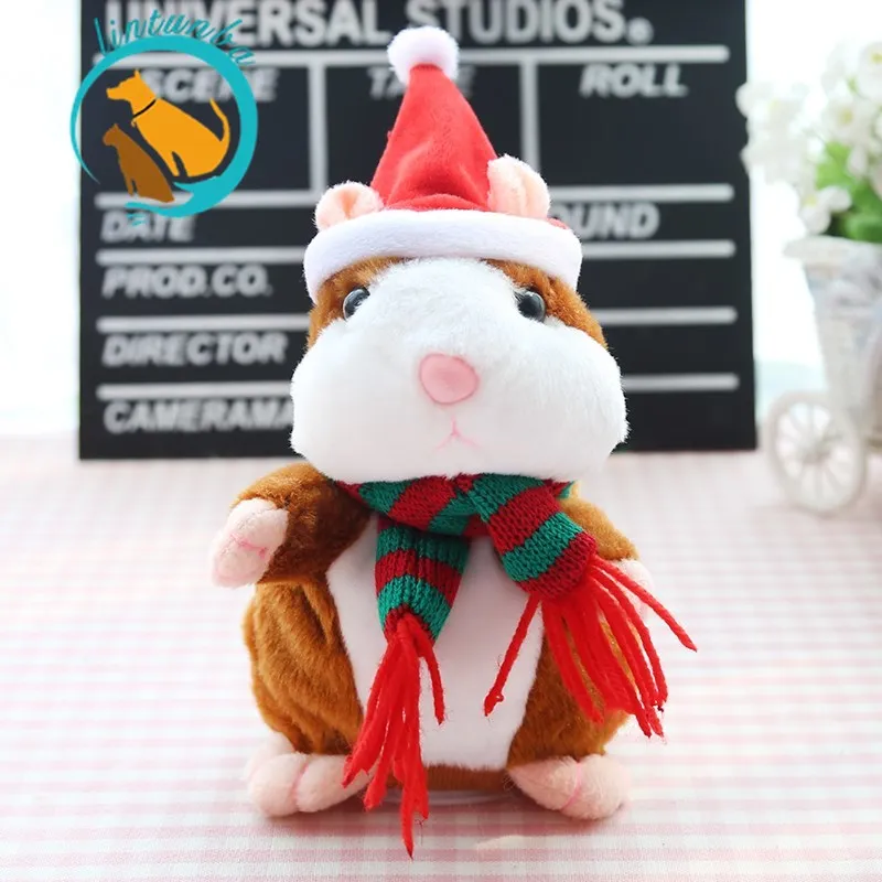Электрический говорящий хомяк 15 см|hamster plush toy|hamster dollhamster toy |