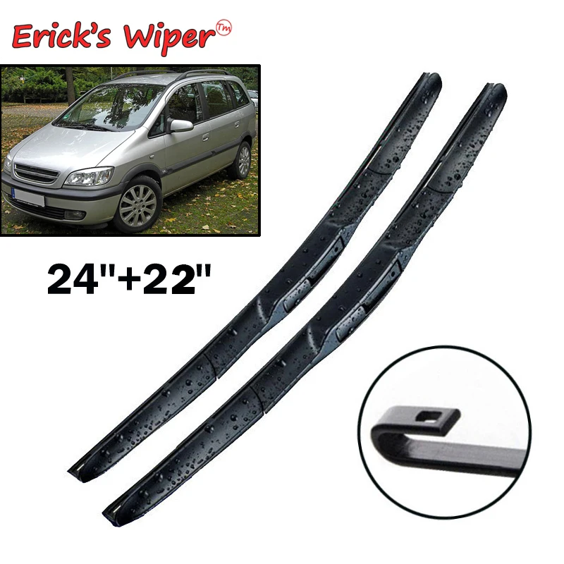 Передние гибридные стеклоочистители Erick для Opel Zafira A 1999 - 2005 лобовое стекло 24 &quot+