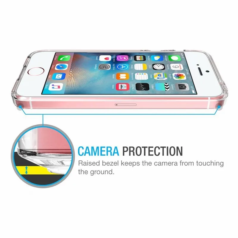 Чехол Portefeuille для Coque iPhone SE прозрачные защитные чехлы Apple 5 XS 5SE 7 8 X iPhon 5s Жесткий |