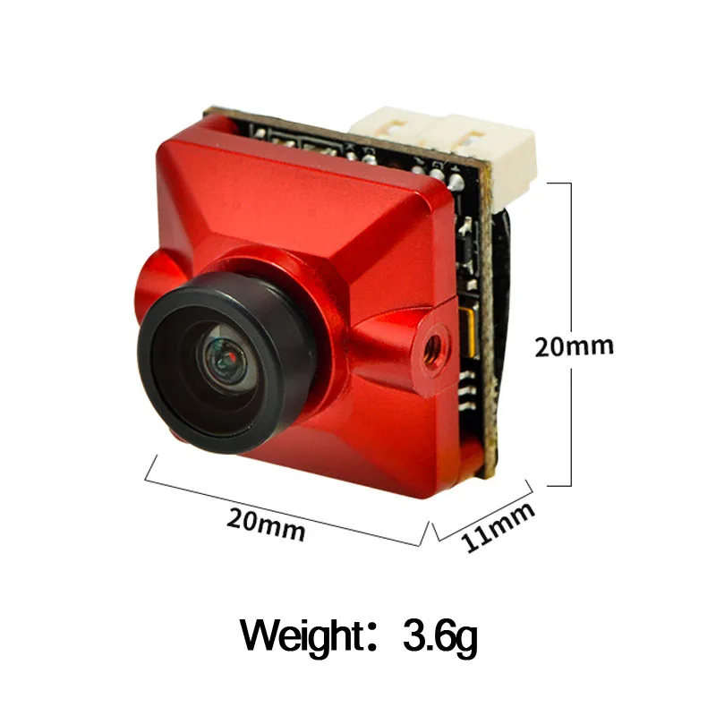 Новая мини камера 1200TVL 1/3 &quotCOMS 1200 TVL 2 1 мм объектив PAL для FPV Racing RC Quad Drone 210 250|Детали и