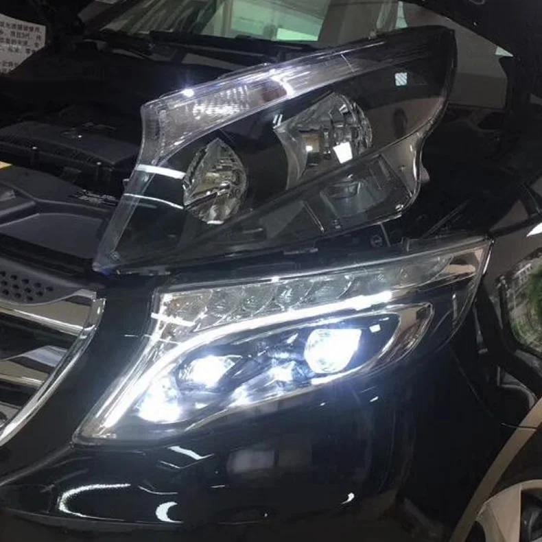 Автомобильный стайлинг фары в сборе 2017 2018 для Mercedes Benz vito W447 V250 V260 светодиодные