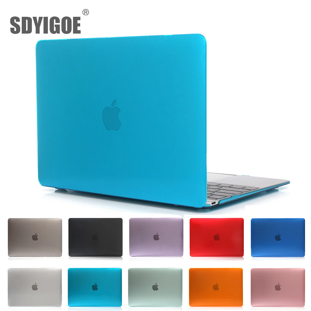 Новинка 2019 Жесткий Чехол для ноутбука MacBook Pro 12 дюймов с сетчатым твердым