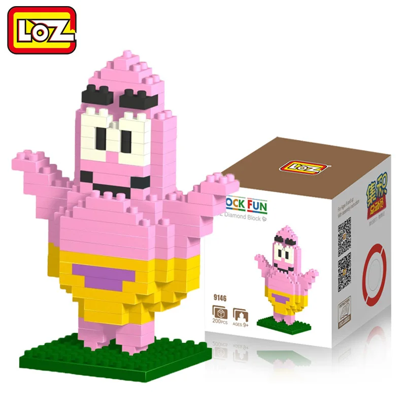 LOZ Diamant Blocs Briques Enfants Jouets Poupee Classique Mini Cadeaux De Noel Pour Kawaii экшн фигурка Cadeau pour|enfants jouets|jouet