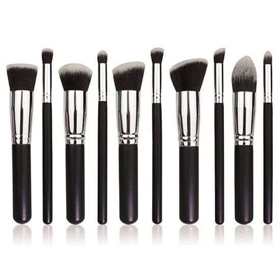 10 шт. удивительно профессиональный мягкий составляют щетки|Аппликатор теней для
