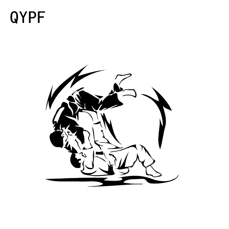 QYPF 15 4*14 1 см самые крутые Стикеры для борьбы автомобильные виниловые аксессуары