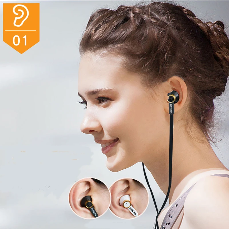 Оригинальные Наушники Philips Tx2 высокого разрешения HIFI Fever наушники ухо с