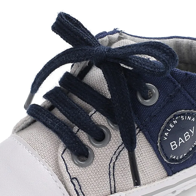 

WEIXINBUY Baby Shoes Sneakers Girls Boys Canvas Casual Toddler Shoes Anti-Slip Breathable First Walkers