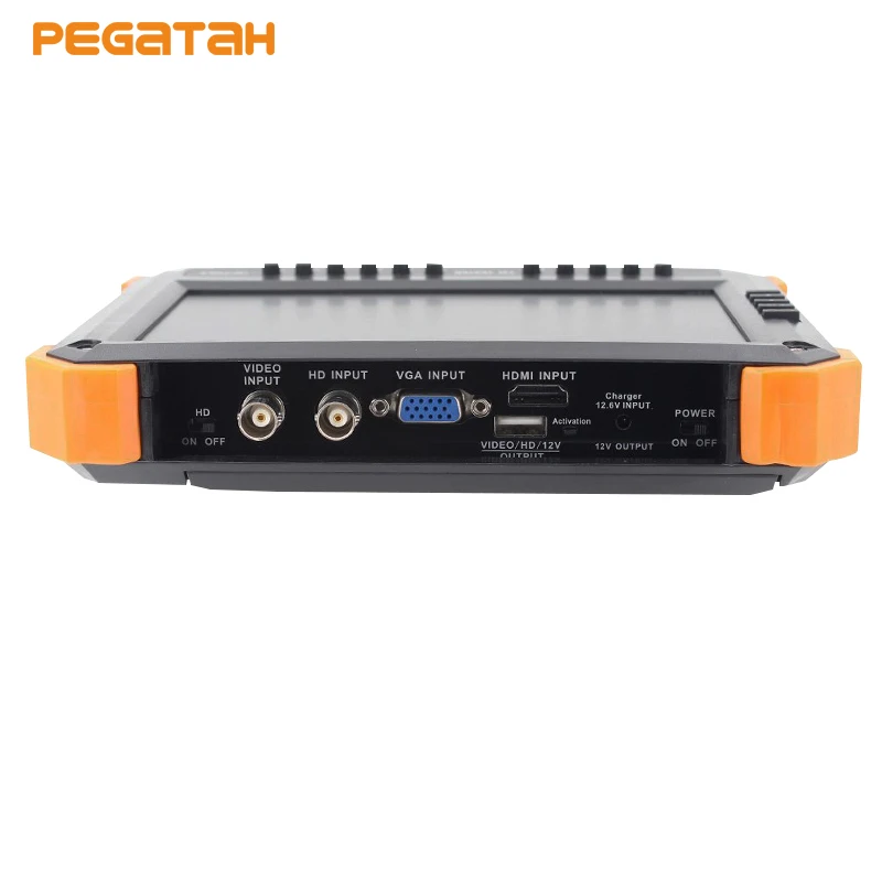 7 дюймов CCTV камера тестер UTC 4MP AHD 3MP TVI 1080P CVI CCTV тестер монитор Поддержка VGA и HDMI вход камера безопасности