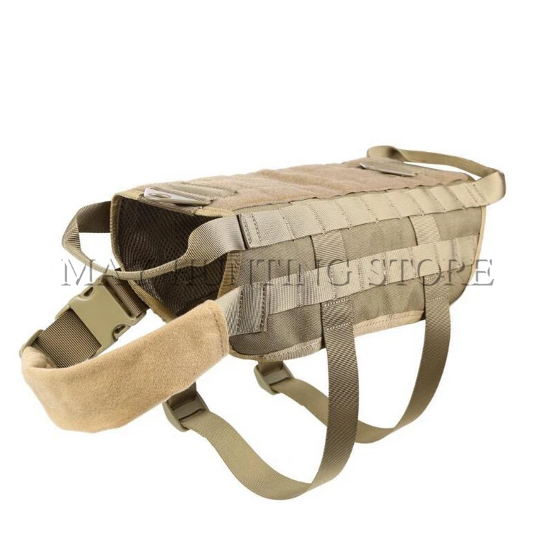 Уличная Военная Тактическая патрульная упряжка для тренировки собак