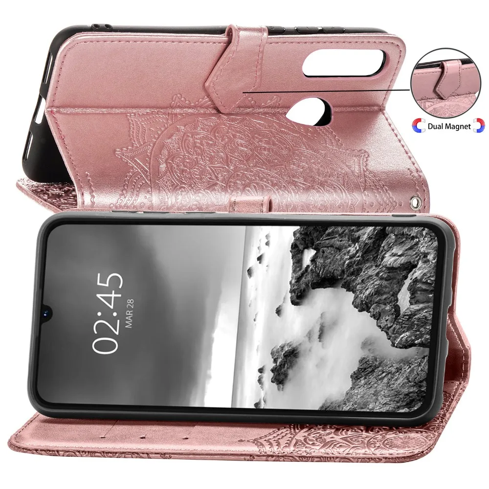 Роскошный Ретро флип-чехол из искусственной кожи чехол для телефона для Coque huawei P Smart Plus P8 P9 Lite P10 P20 Pro P30 Lite кошелек Чехол