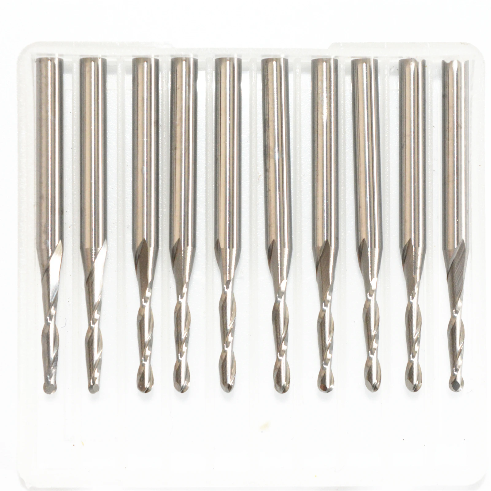 3.175mm*2.0mm*12mm Freeshipping CNC solid carbide End Mill 2 flutes ball nose router bit wood tool Relief Milling Cutter|ball bit|milling