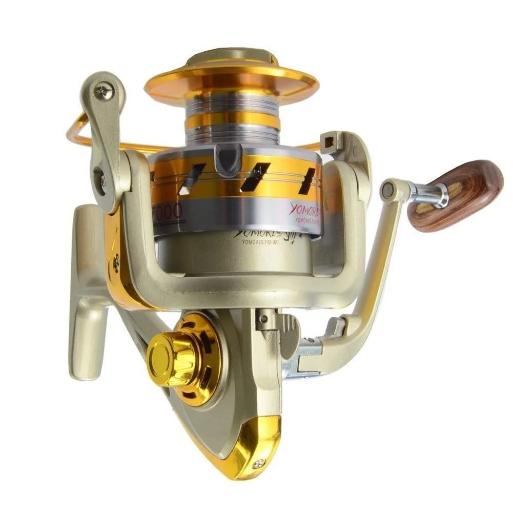 EF500 EF3000 EF4000 рыболовная Катушка 12BB 5 2: 1 спиннинг с металлической шпулей Рыболовные
