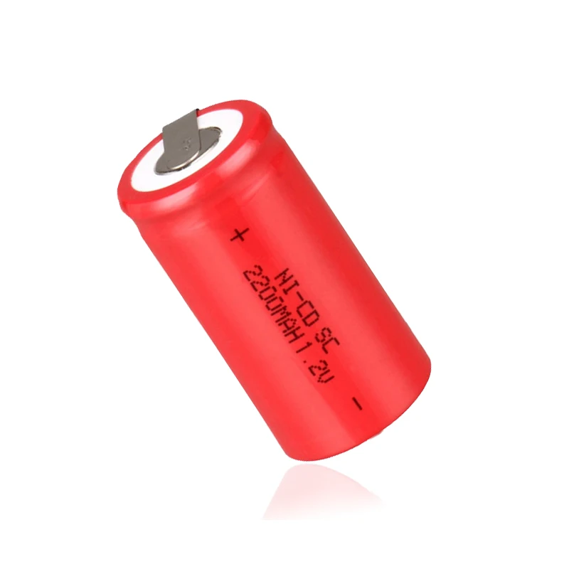 12 шт совершенно новый Самая низкая цена SC Аккумуляторный элемент 1 2 v 2200mah