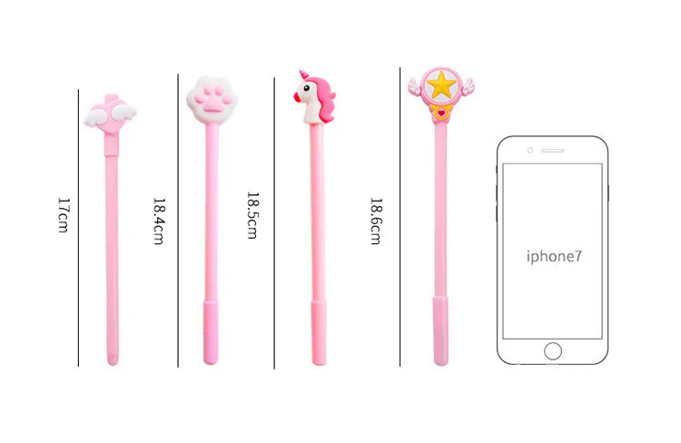 10Pcs/Set Gel Pen Unicorn Pen Stationery Kawaii School Supplies Gel Ink Pen School Stationery Office Suppliers Pen Kids Gifts