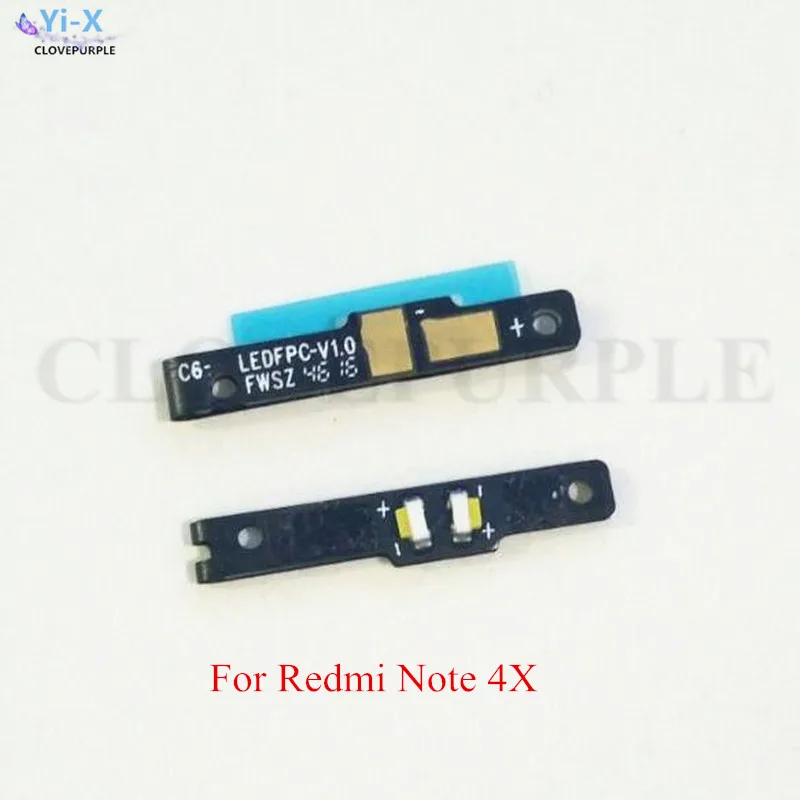 1 шт. для Xiaomi Redmi Note4 / Note4X Светодиодная лампа FPC кнопка гибкий кабель запасные части