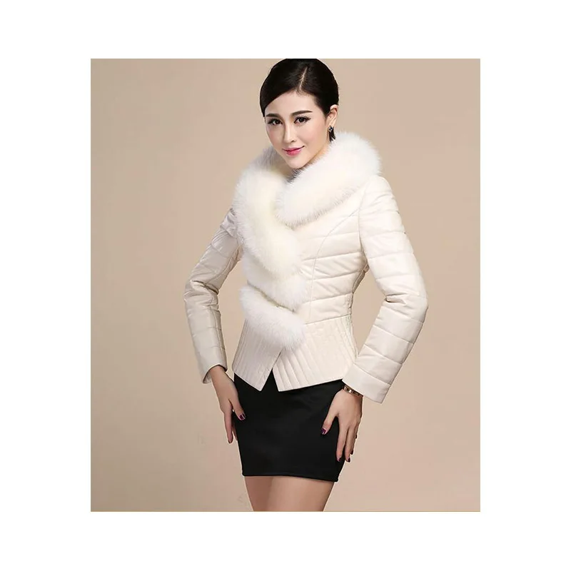 Меховое пальто OLGITUM зимняя мягкая имитация кролика короткая подходящая цветная