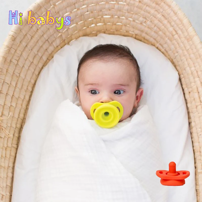 Baby Pacifier Silicone Adjustable Nipple Feeder Soother Flexible For Newborn Infant Orthodontic Teat Kid Gift |