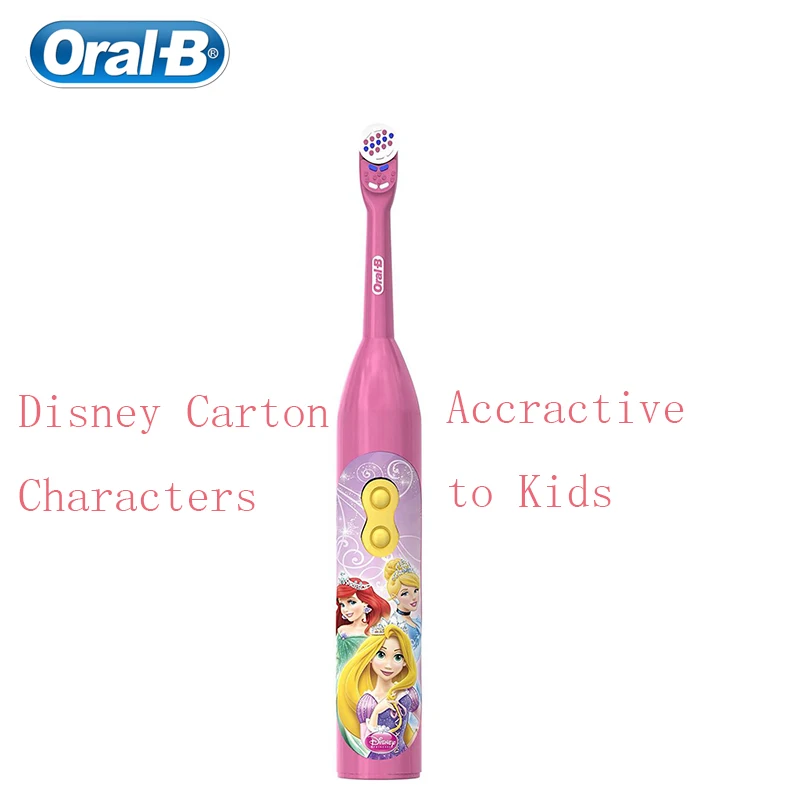 Oral B DB3010 Детская электрическая зубная щетка для детей мягкая щетина красивый
