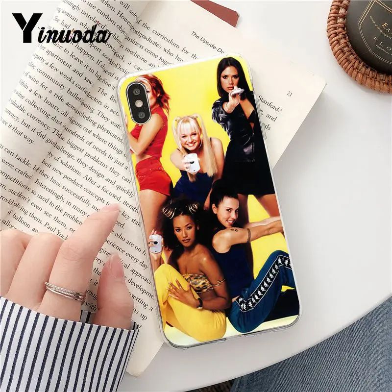 Yinuoda spice girls Роскошный Уникальный Дизайн чехол для телефона iPhone 8 7 6 6S Plus 5 5S SE XR X XS MAX