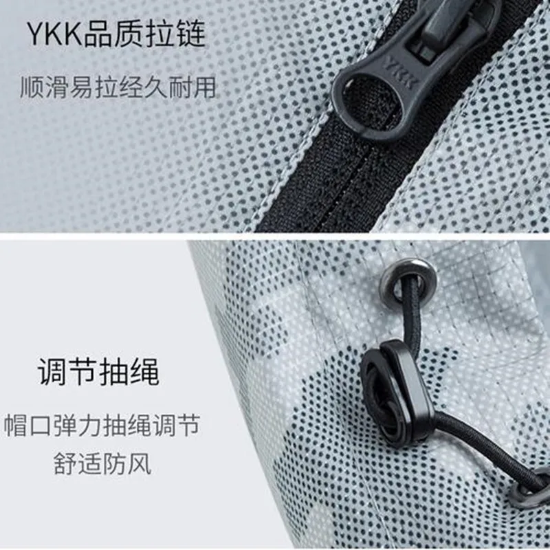 Xiaomi ULEEMARK светильник Солнцезащитная одежда модная камуфляжная Пара моделей ветровка быстросохнущая куртка Спортивный Плащ мужской