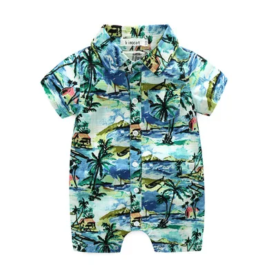 HY338-Blue Kimocat/Одежда для новорожденных мальчиков и девочек; детские комбинезоны с длинными рукавами; Одежда для Хэллоуина; Детский комбинезон для малышей - Цвет: HY338-Blue