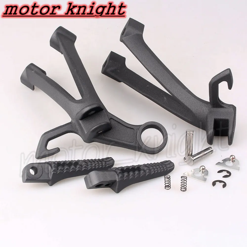 Мотоцикл заднего пассажира подножки для ног кронштейн Suzuki GSXR 600 750 2008 2009 2010