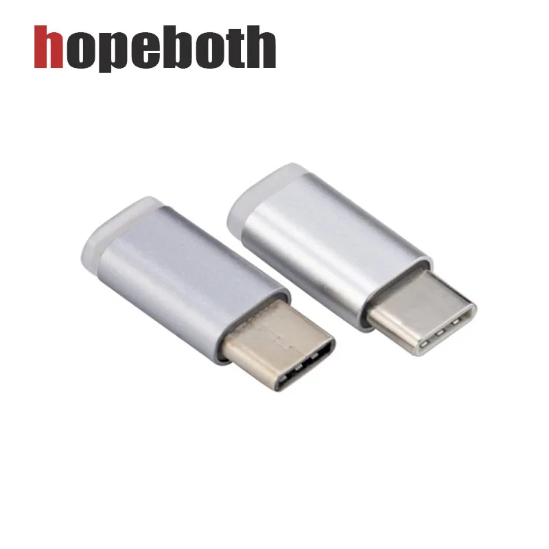 50 шт./лот Micro на Type c USB C адаптер зарядное устройство аксессуары синхронизация