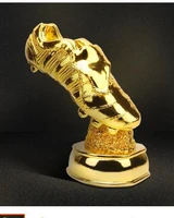 european cup golden shoe award top shooter trophy customized football competition creative trophy world culpture crafts statue