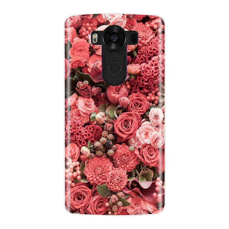 Чехол s для телефона LG V10 Мягкий Силиконовый ТПУ чехол с милым рисунком кота F600 H900