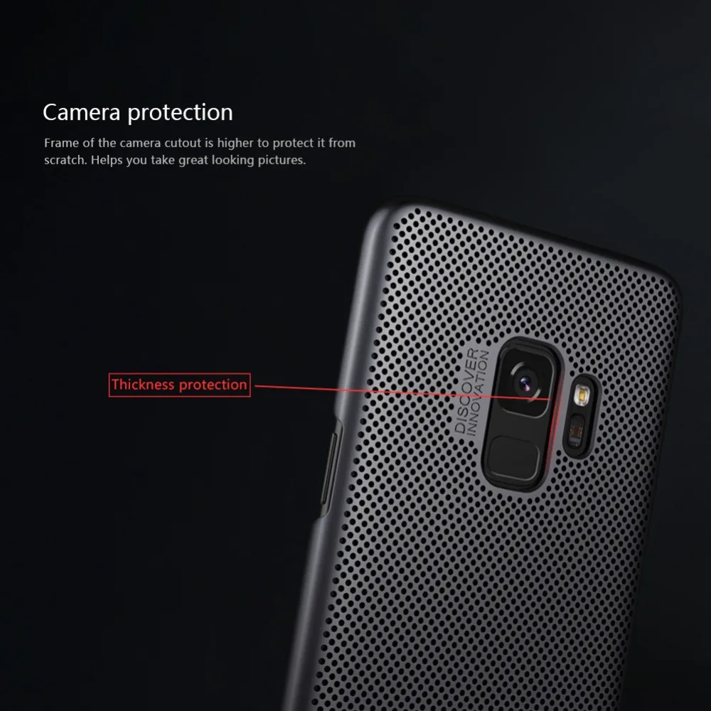 Теплоотвод чехол для телефона s для samsung Galaxy S9 Чехол Жесткий задний PC полный защитный чехол для samsung s9 чехол пластиковый корпус