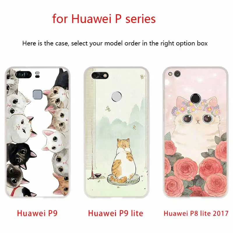 Милый силиконовый чехол MLLSE из мягкого ТПУ для Huawei P30 P40 P20 Pro P10 P9 Lite P Smart Z