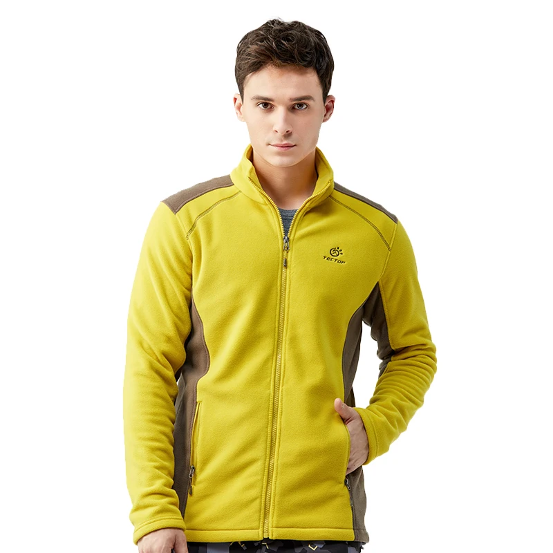 Топ Новая осень зима открытый Для мужчин теплый флисовое пальто толстые теплые