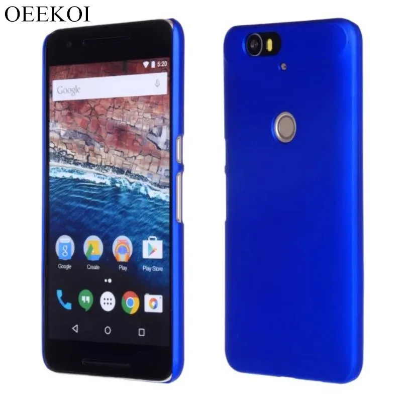 OEEKOI матовый чехол для Huawei Nexus 6P цветной Матовый Жесткий с масляным покрытием