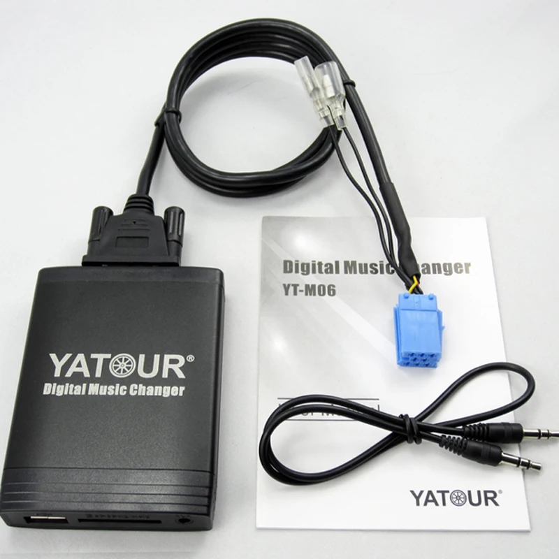 Yatour цифровой музыки чейнджер автомагнитолы USB SD AUX mp3 плеер подходит Fiat / Alfa Romeo