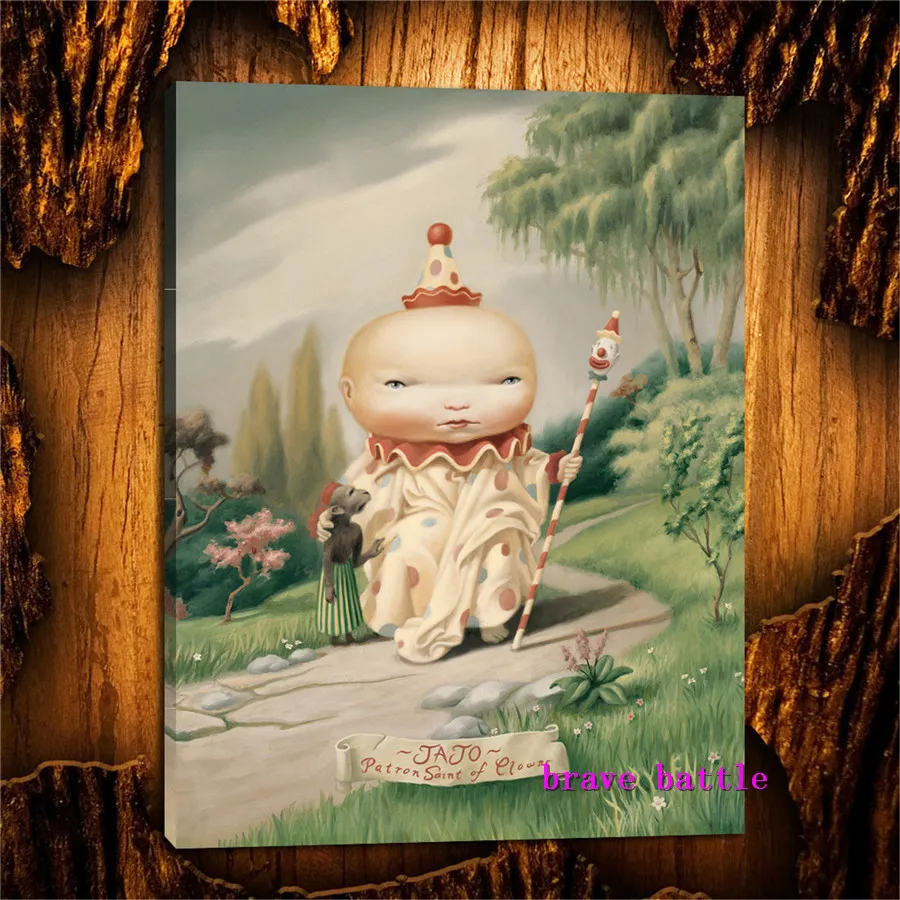 Mark Ryden детский необычный холст для живописи Тёмный мир гостиная спальня домашний