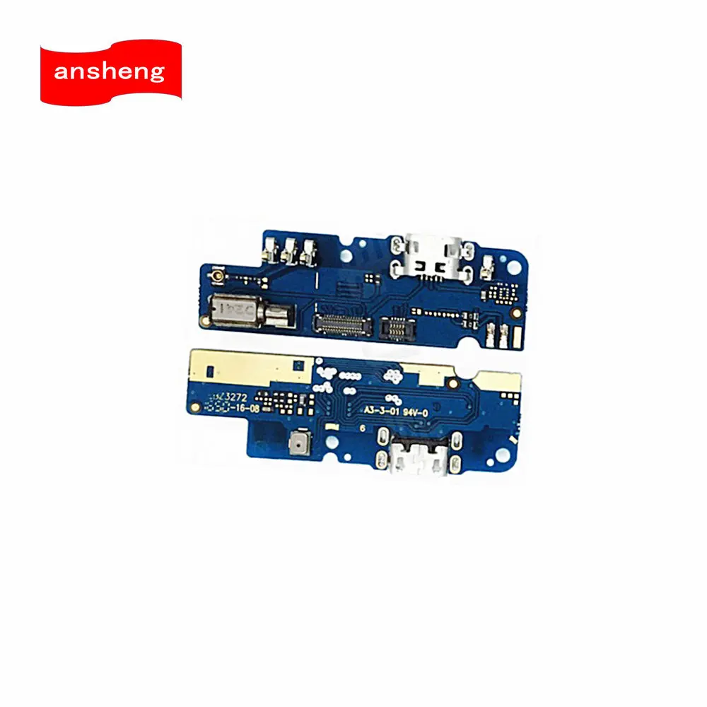Плата микрофона с зарядкой от USB и микрофоном гибкий кабель для Asus Zenfone3S Max ZC521TL/X00GD