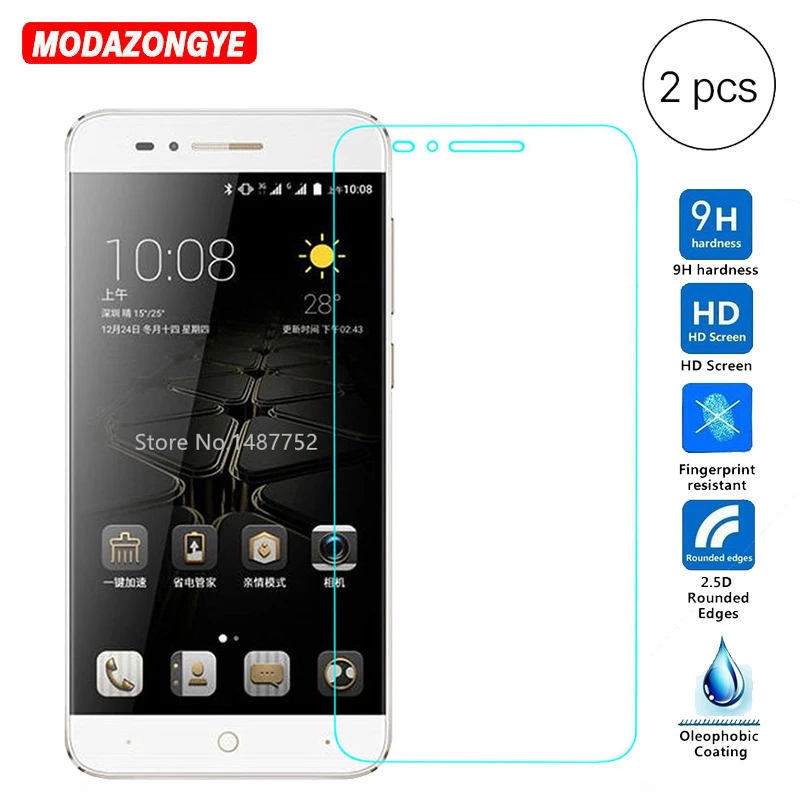 Закаленное стекло для ZTE Blade A610C 2 шт. Защита экрана пленка защитное закаленное A 610C