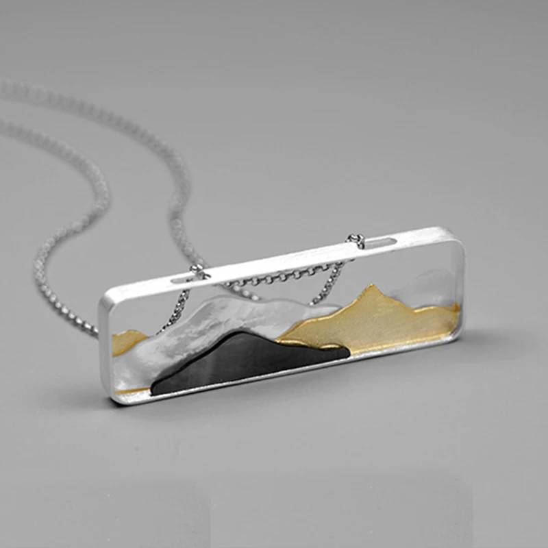 Женский кулон Морская ракушка Lotus Fun без цепочки ручного изготовления из