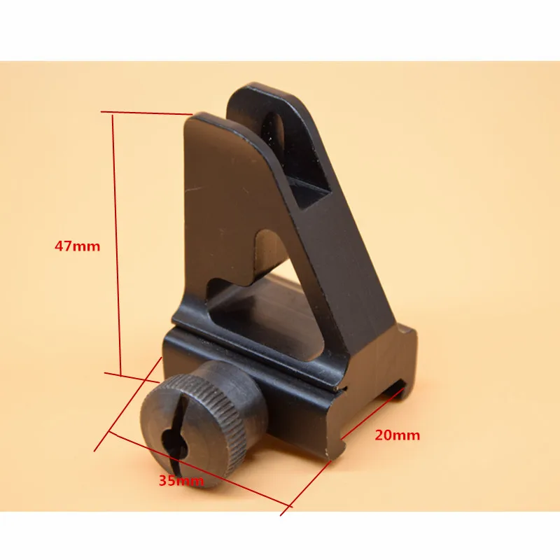 Metal High Profile Detachable Front Sight For Flat top Rail Tactical Mil Spec Standard AR15 hunting | Спорт и развлечения