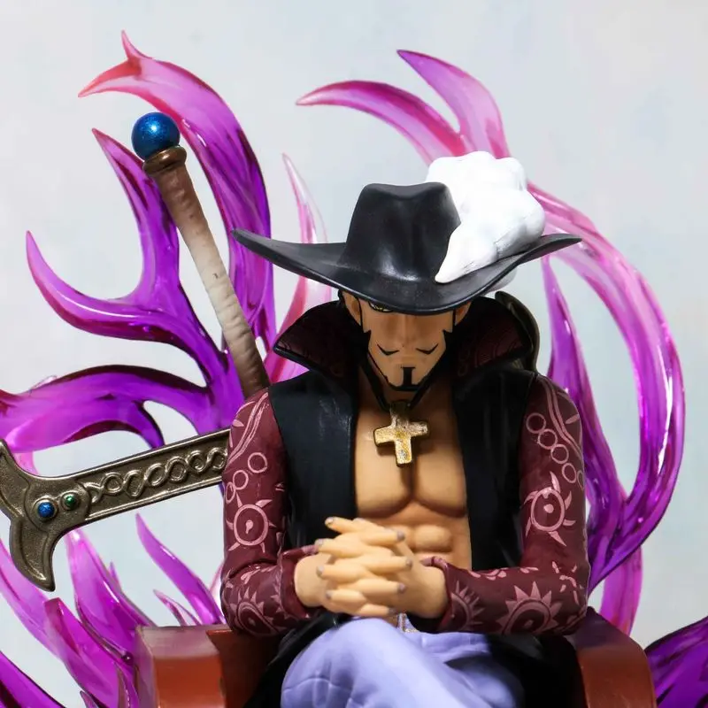 Экшн фигурка из ПВХ GK Dracule Mihawk 20 см коллекционные модели игрушки подарки|Игровые