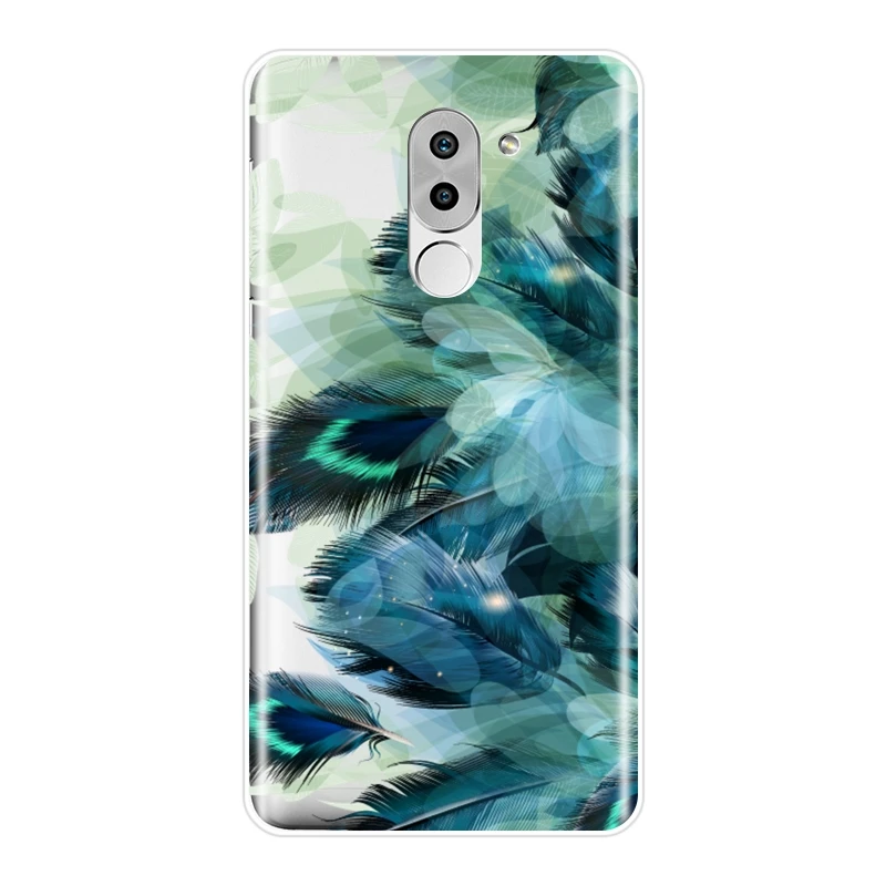Чехол для телефона Huawei Honor 4C 5C 6C 6A Pro силиконовая Мягкая зеленая задняя крышка с