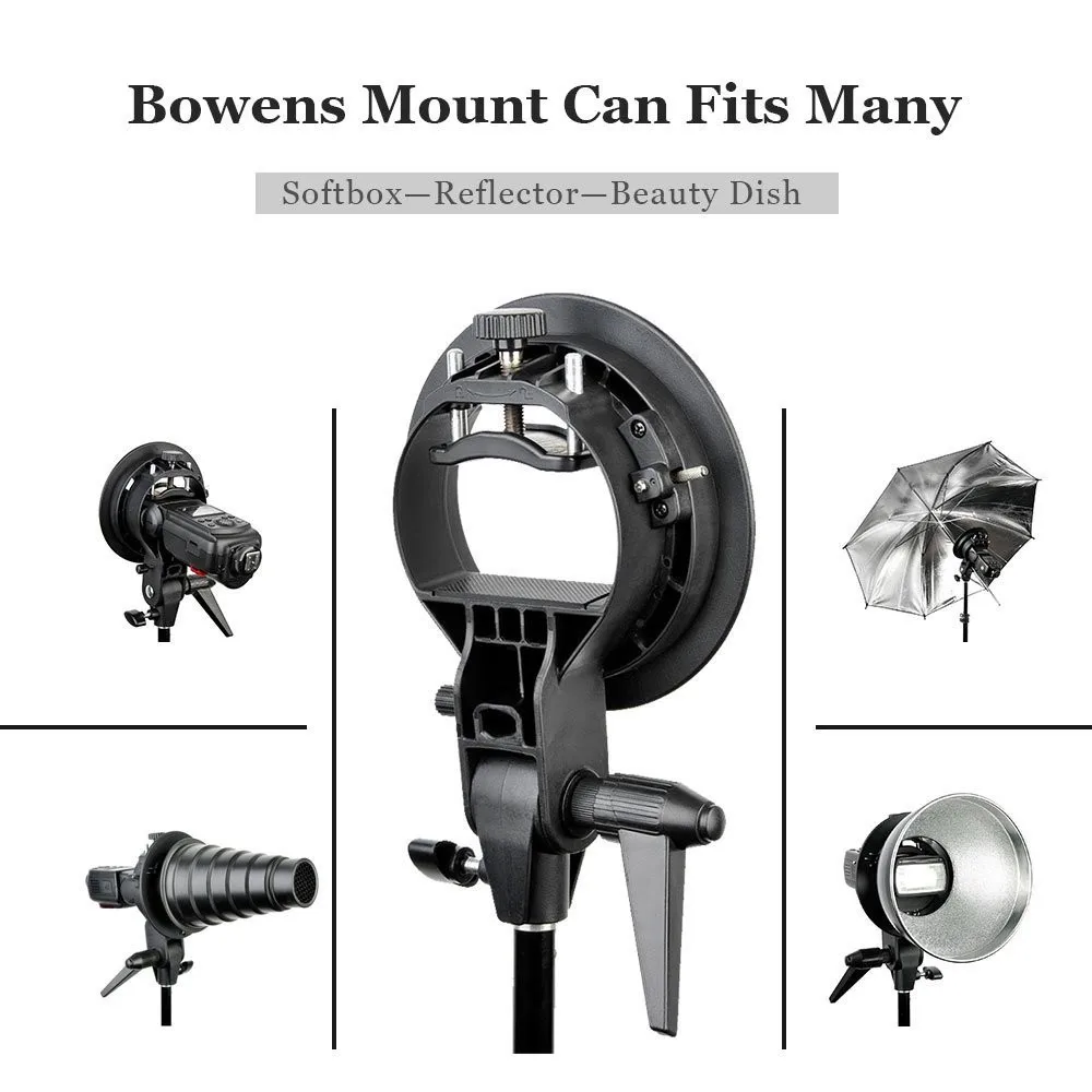 Godox 50x50 см 2"* 20" рассеиватель софтбокса с s-типом кронштейном Bowens держатель для студийной вспышки Photo Speedlite