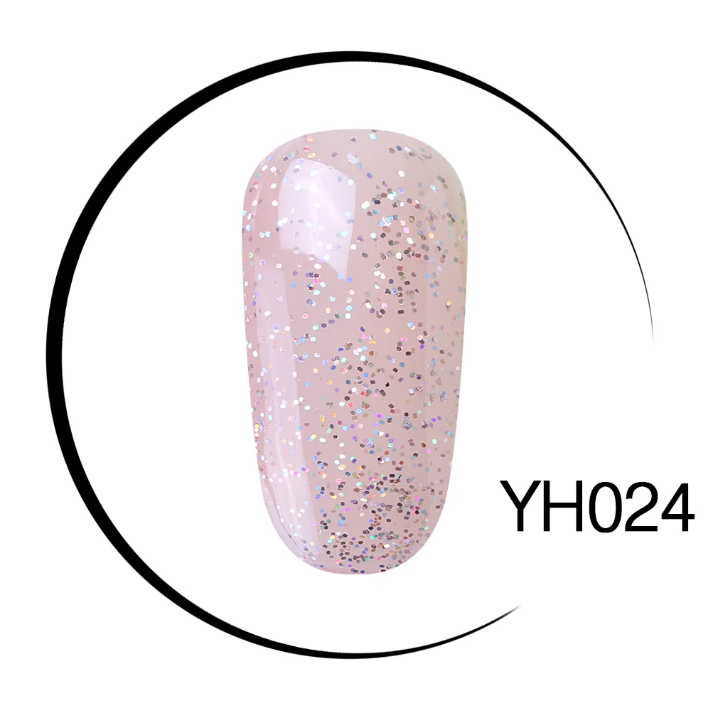YH024 Elite99 Гель-лак замачиваемый УФ светодиодный Гель-лак для ногтей Базовое покрытие 10 мл розовый оранжевый светодиодный лак для ногтей УФ-отверждение Гель-лак - Цвет: YH024