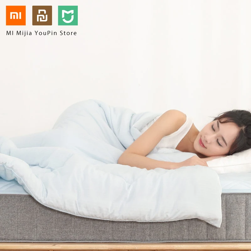 Original Xiaomi 8H antibacterial Cool feeling thin quilt Breathable Dry bacteriostatic Bedding Quilt for adult child Summer home