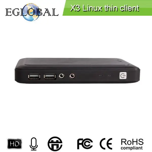 Eglobal безвентиляторный мини-пк облако компьютер Linux пк WiFi RDP рабочая станция офис