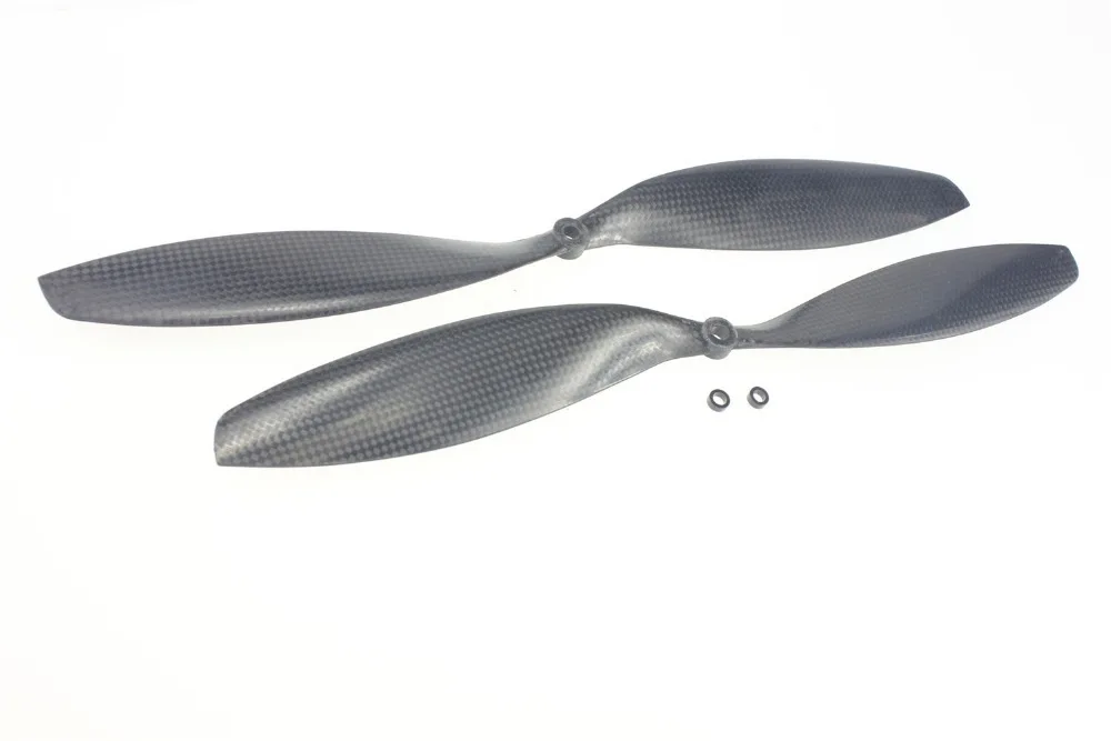 

F05307 14x4.7 3K Carbon Fiber Propeller CW CCW 1447 CF Props For RC Quadcopter Hexacopter Multi Rotor UFO + FS