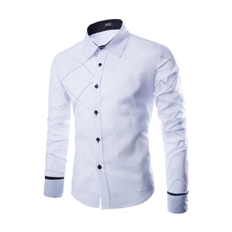 

Camisa Masculina Homme Manche Longue Casual Men Shirt Vetements Shirts for Men Camisa Social Masculina Long Sleeve Clothes