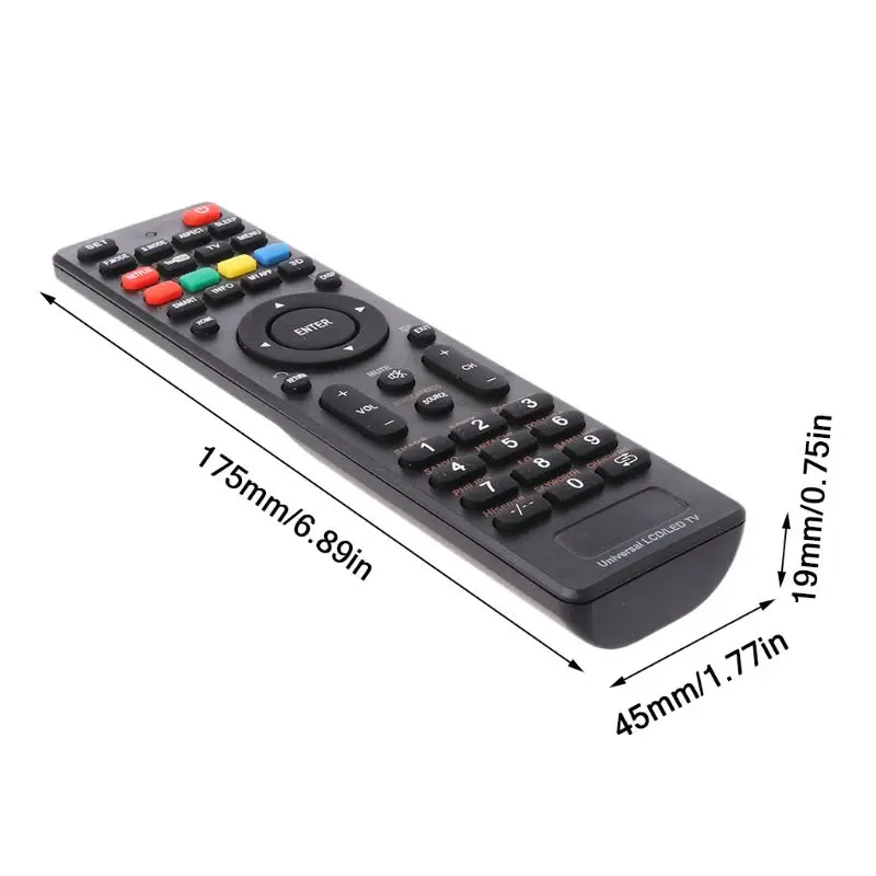 Ultra-thin LCD LED Universal Smart TV Remote Control Controller Replacement for Sony Philips LG Samsung Vizio Supra Bbk Izumi Pa |