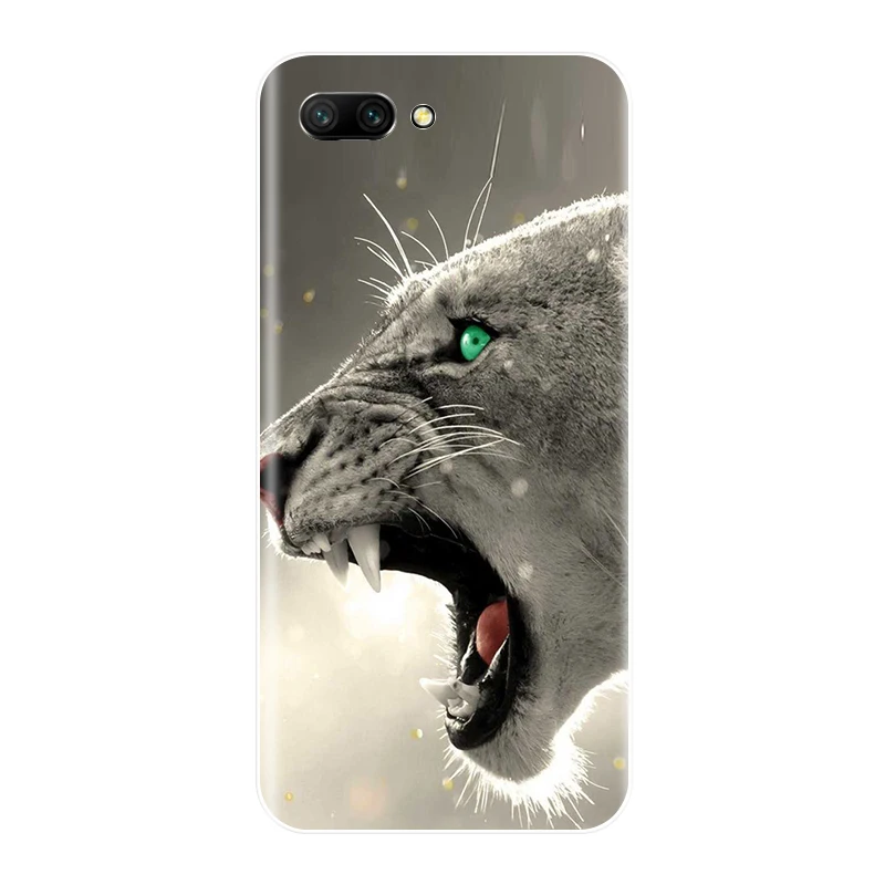 Чехол для телефона Huawei Honor 10 9 8 7 Lite Soft Silicone TPU Cute Cat Painted Back Cover 7A 7C 7S 7X Pro On.