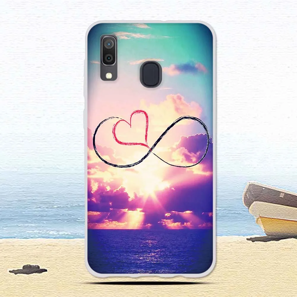 Роскошный чехол из ТПУ для samsung Galaxy A20 A30, мягкий силиконовый чехол с рисунком для samsung A 20 30, чехол s, чехлы для телефонов - Color: 6